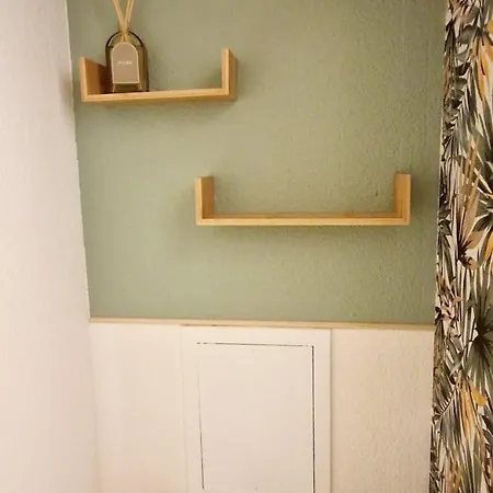 T1bis Meuble Cozy Avec Jardin Et Parking Prive Lägenhet *