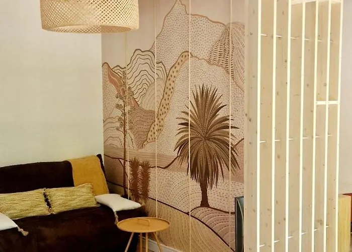 Appartement T1bis Meuble Cozy Avec Jardin Et Parking Prive *