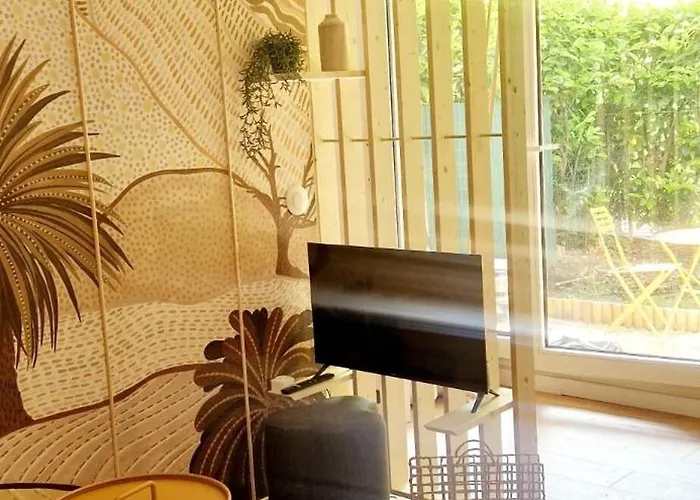 T1bis Meuble Cozy Avec Jardin Et Parking Prive * Toulouse