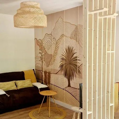 Apartament T1bis Meuble Cozy Avec Jardin Et Parking Prive *